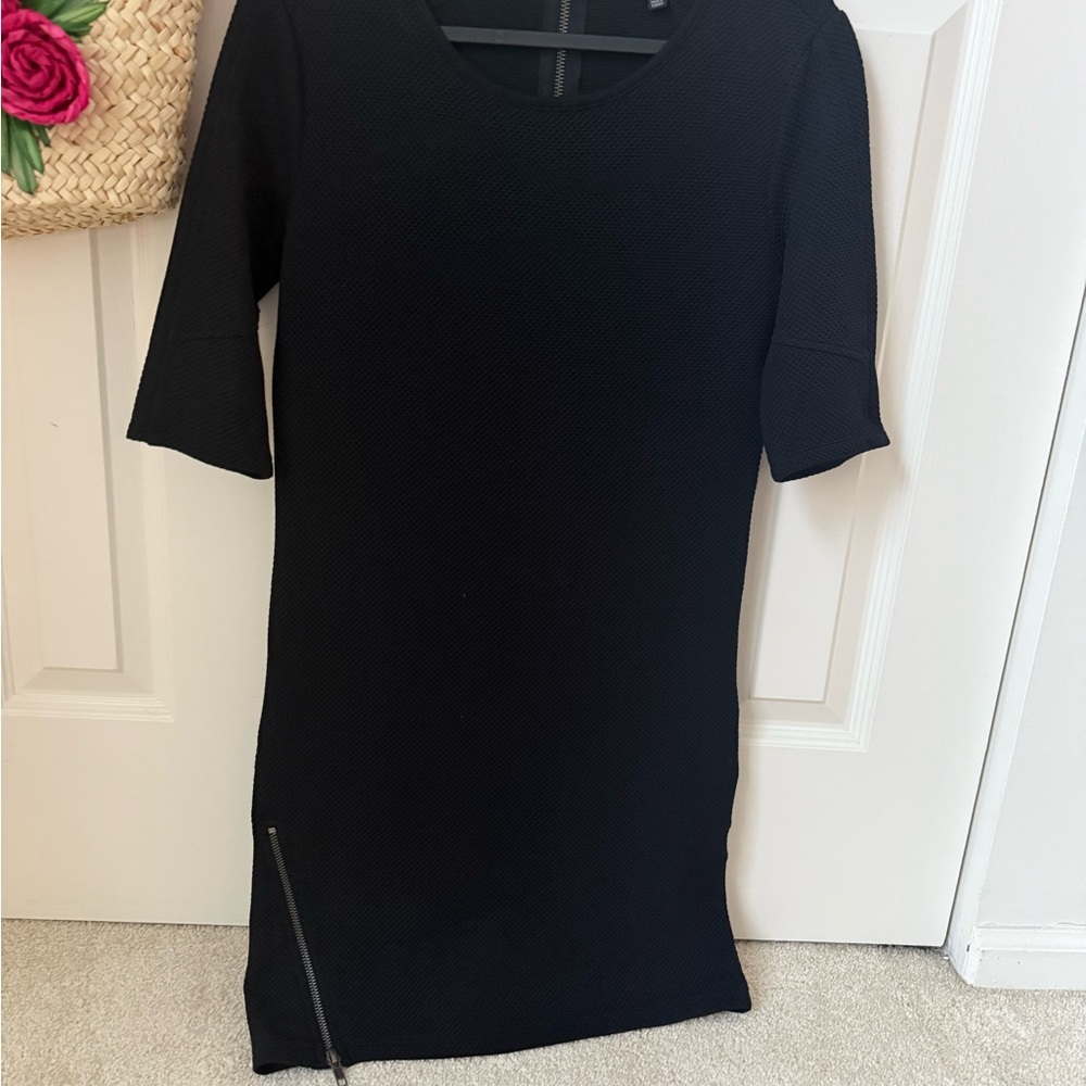 Mavi Classic Black Midi Dress
